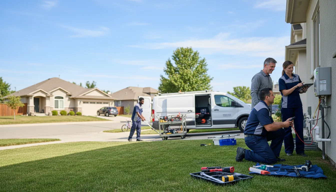 Tankless water heater service in Smithshire, IL